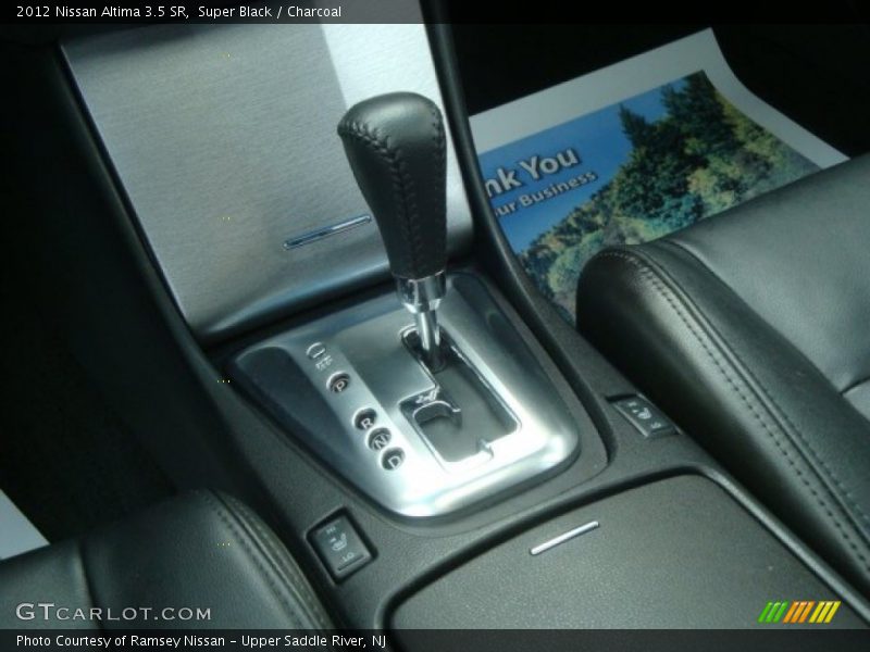 Super Black / Charcoal 2012 Nissan Altima 3.5 SR