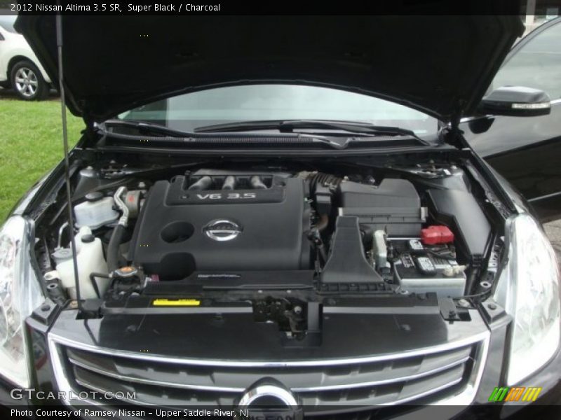 Super Black / Charcoal 2012 Nissan Altima 3.5 SR
