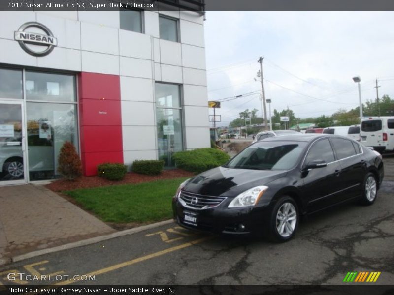 Super Black / Charcoal 2012 Nissan Altima 3.5 SR
