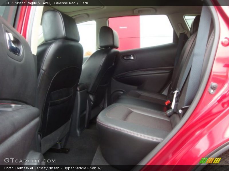 Cayenne Red / Black 2012 Nissan Rogue SL AWD