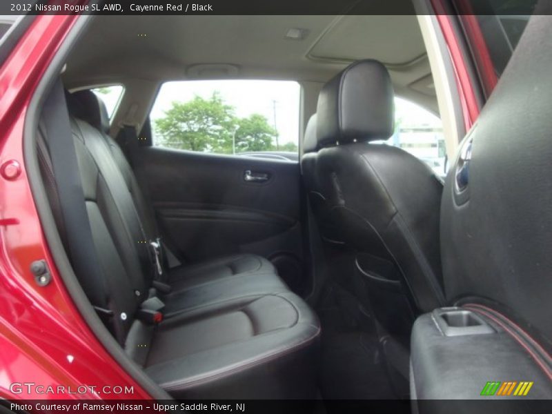 Cayenne Red / Black 2012 Nissan Rogue SL AWD
