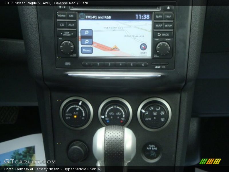 Cayenne Red / Black 2012 Nissan Rogue SL AWD
