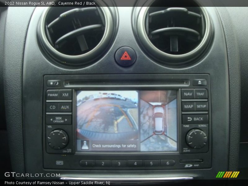 Cayenne Red / Black 2012 Nissan Rogue SL AWD