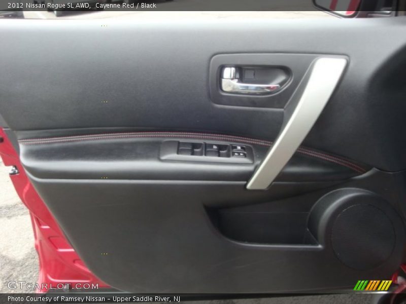 Cayenne Red / Black 2012 Nissan Rogue SL AWD