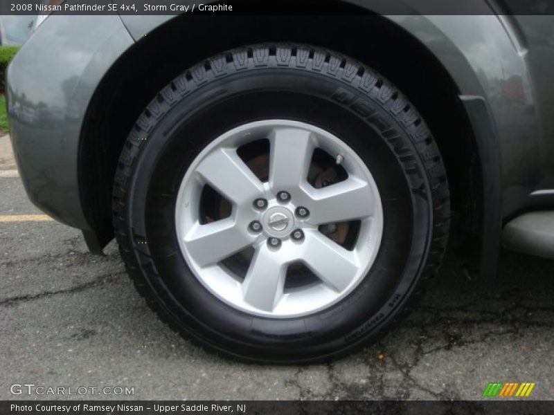 Storm Gray / Graphite 2008 Nissan Pathfinder SE 4x4