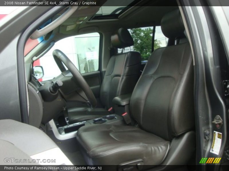 Storm Gray / Graphite 2008 Nissan Pathfinder SE 4x4