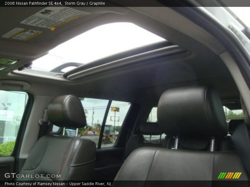 Storm Gray / Graphite 2008 Nissan Pathfinder SE 4x4