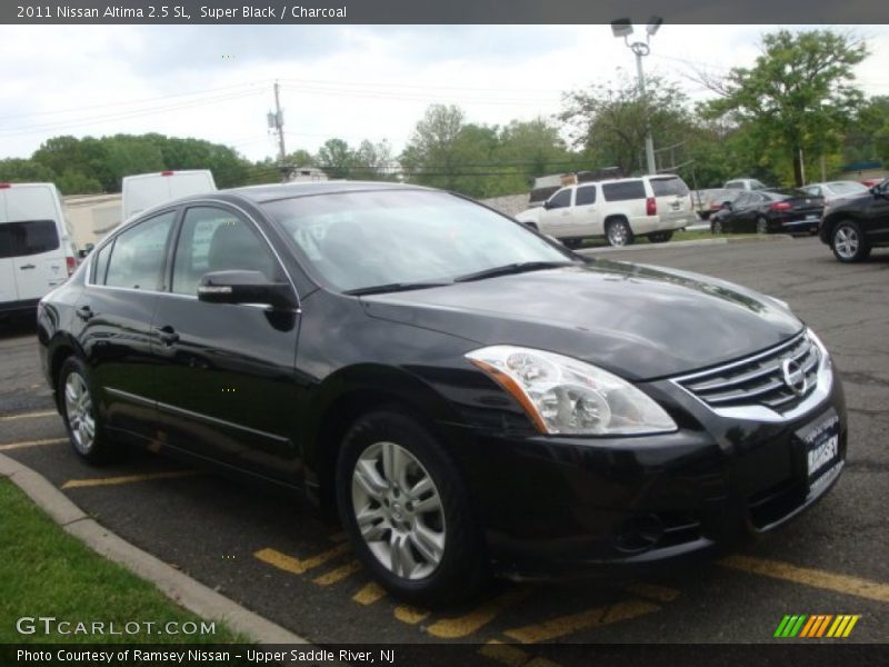 Super Black / Charcoal 2011 Nissan Altima 2.5 SL
