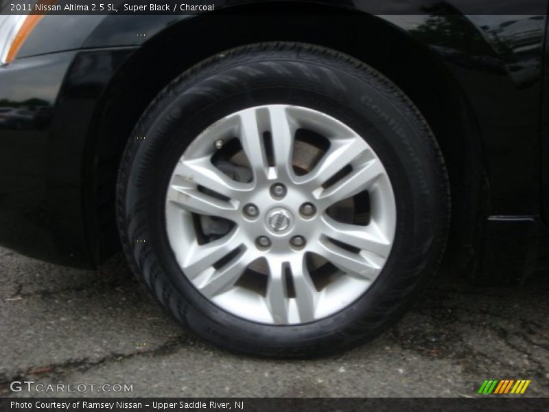 Super Black / Charcoal 2011 Nissan Altima 2.5 SL