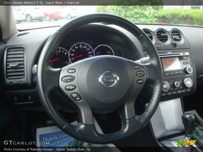 Super Black / Charcoal 2011 Nissan Altima 2.5 SL