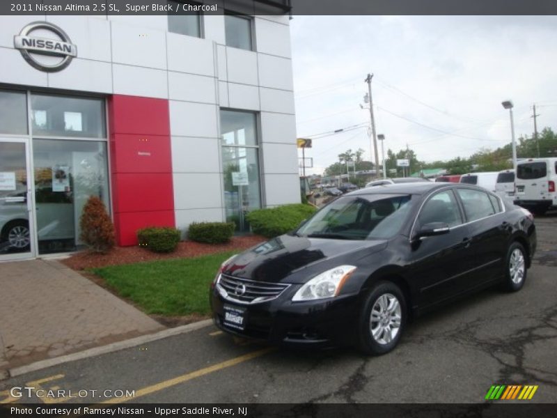 Super Black / Charcoal 2011 Nissan Altima 2.5 SL