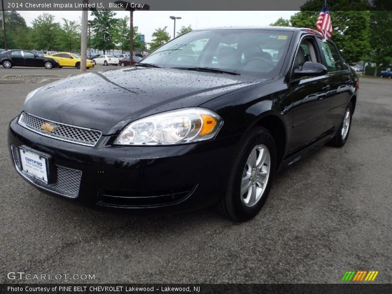 Black / Gray 2014 Chevrolet Impala Limited LS
