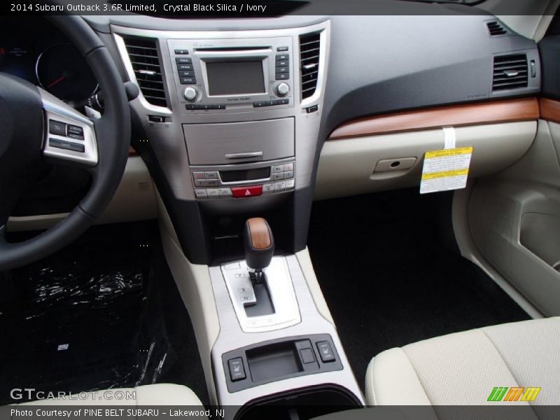 Crystal Black Silica / Ivory 2014 Subaru Outback 3.6R Limited