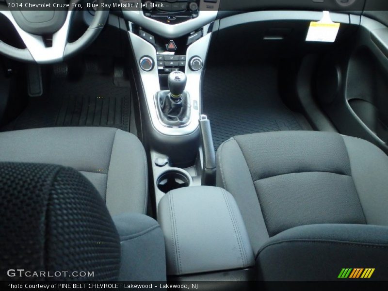 Blue Ray Metallic / Jet Black 2014 Chevrolet Cruze Eco
