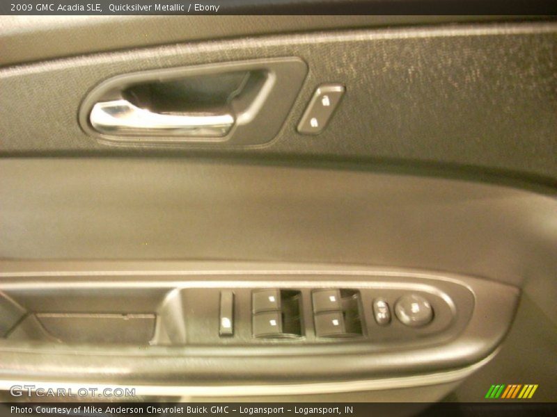 Quicksilver Metallic / Ebony 2009 GMC Acadia SLE