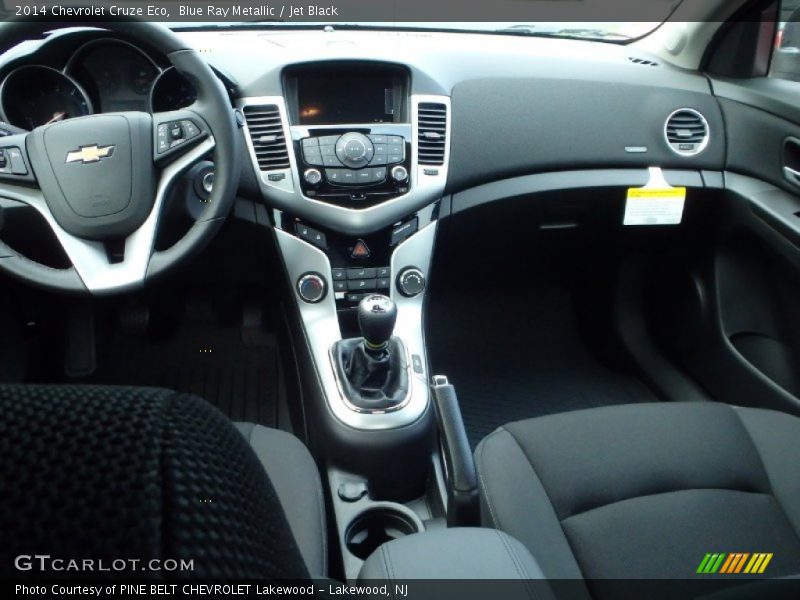 Blue Ray Metallic / Jet Black 2014 Chevrolet Cruze Eco