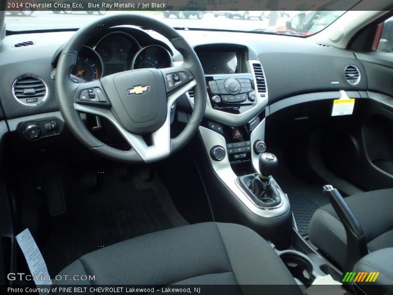 Blue Ray Metallic / Jet Black 2014 Chevrolet Cruze Eco