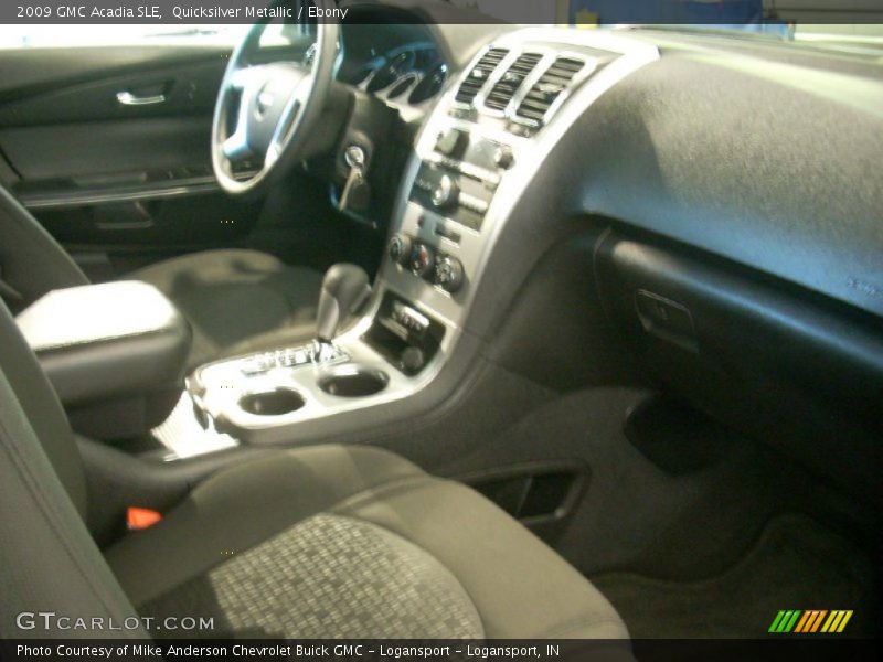 Quicksilver Metallic / Ebony 2009 GMC Acadia SLE
