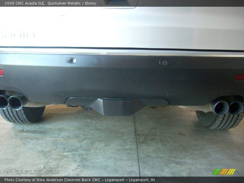 Quicksilver Metallic / Ebony 2009 GMC Acadia SLE