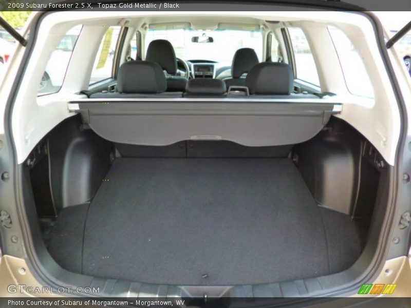 Topaz Gold Metallic / Black 2009 Subaru Forester 2.5 X
