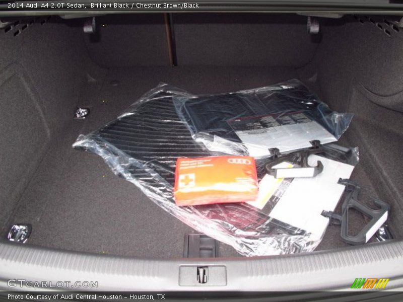 Brilliant Black / Chestnut Brown/Black 2014 Audi A4 2.0T Sedan