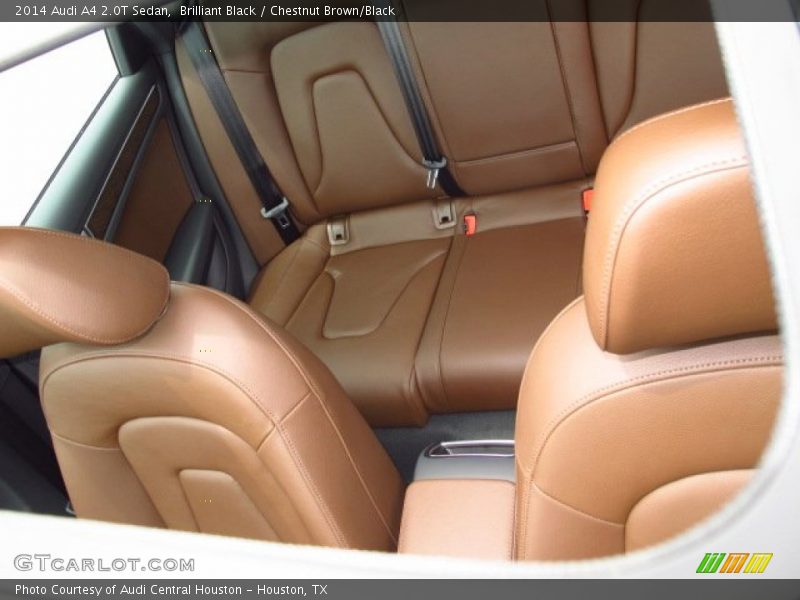 Brilliant Black / Chestnut Brown/Black 2014 Audi A4 2.0T Sedan