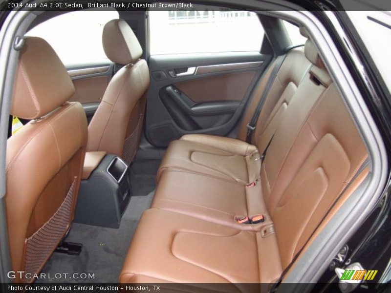Brilliant Black / Chestnut Brown/Black 2014 Audi A4 2.0T Sedan