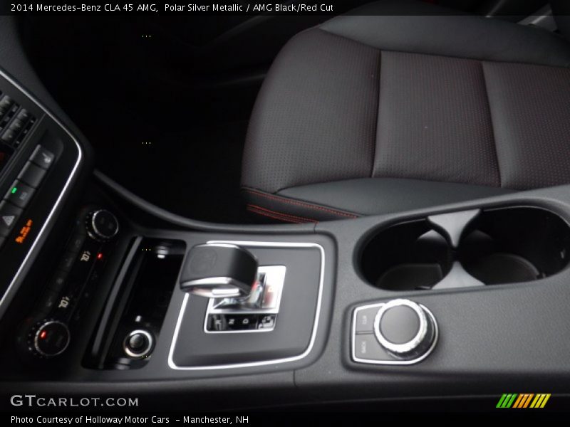 Polar Silver Metallic / AMG Black/Red Cut 2014 Mercedes-Benz CLA 45 AMG