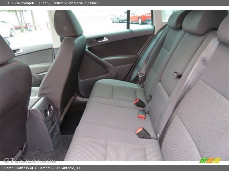 Reflex Silver Metallic / Black 2013 Volkswagen Tiguan S
