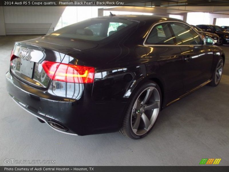 Phantom Black Pearl / Black/Rock Gray 2014 Audi RS 5 Coupe quattro