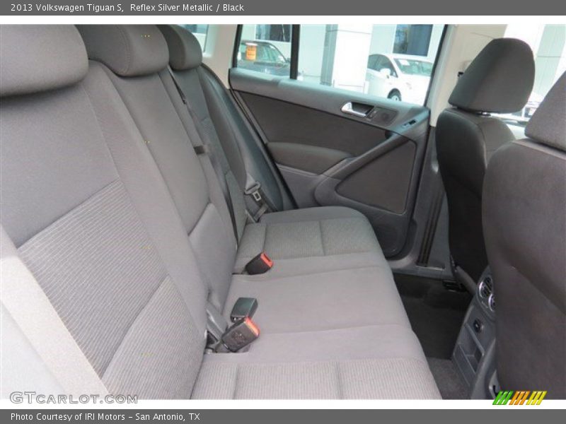 Reflex Silver Metallic / Black 2013 Volkswagen Tiguan S