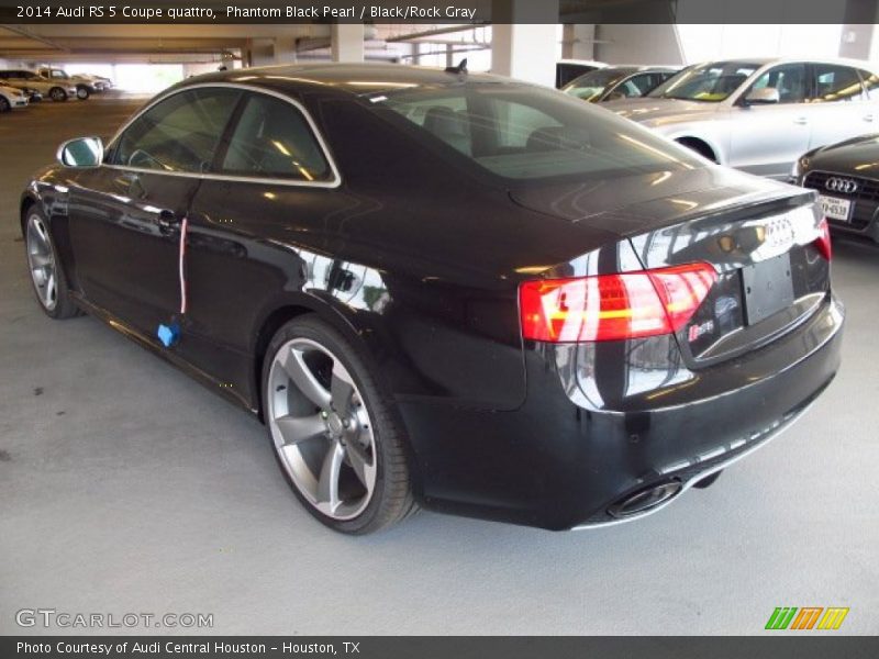 Phantom Black Pearl / Black/Rock Gray 2014 Audi RS 5 Coupe quattro