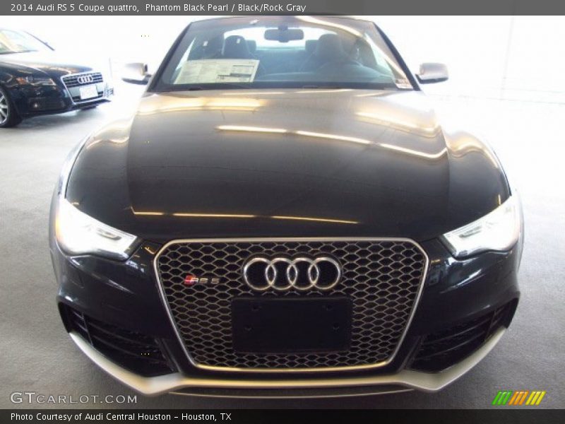 Phantom Black Pearl / Black/Rock Gray 2014 Audi RS 5 Coupe quattro