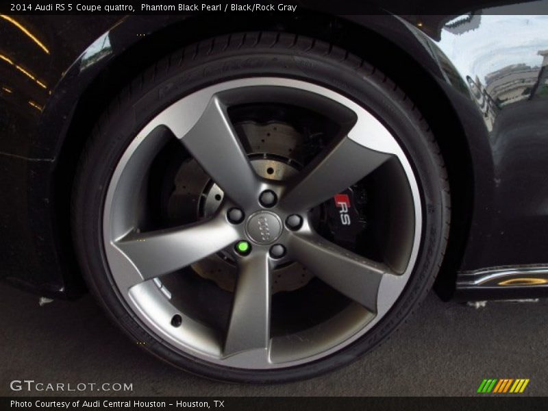 Phantom Black Pearl / Black/Rock Gray 2014 Audi RS 5 Coupe quattro