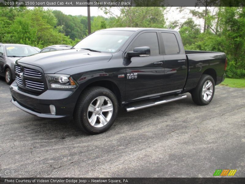 Front 3/4 View of 2013 1500 Sport Quad Cab 4x4