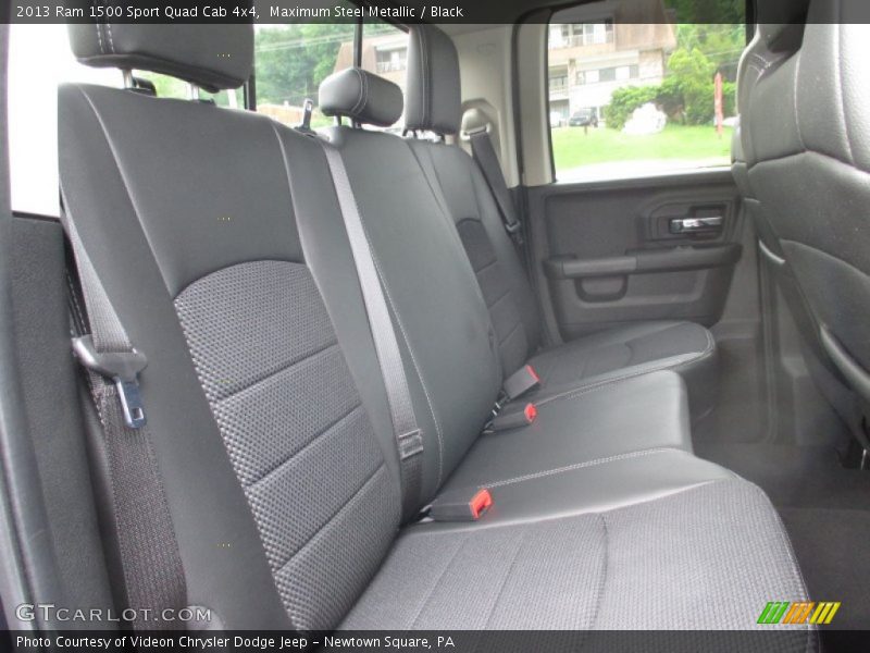 Maximum Steel Metallic / Black 2013 Ram 1500 Sport Quad Cab 4x4