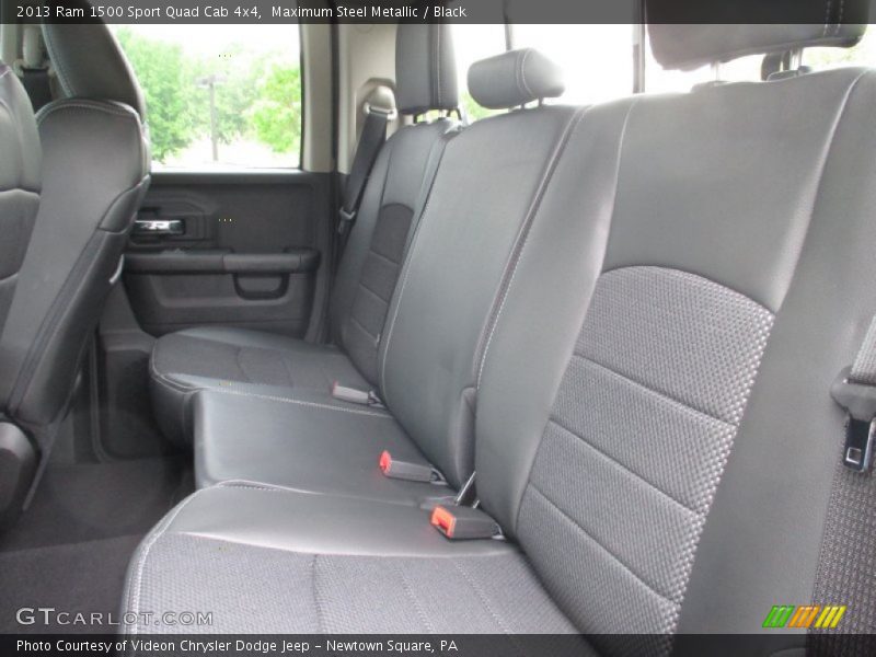 Maximum Steel Metallic / Black 2013 Ram 1500 Sport Quad Cab 4x4
