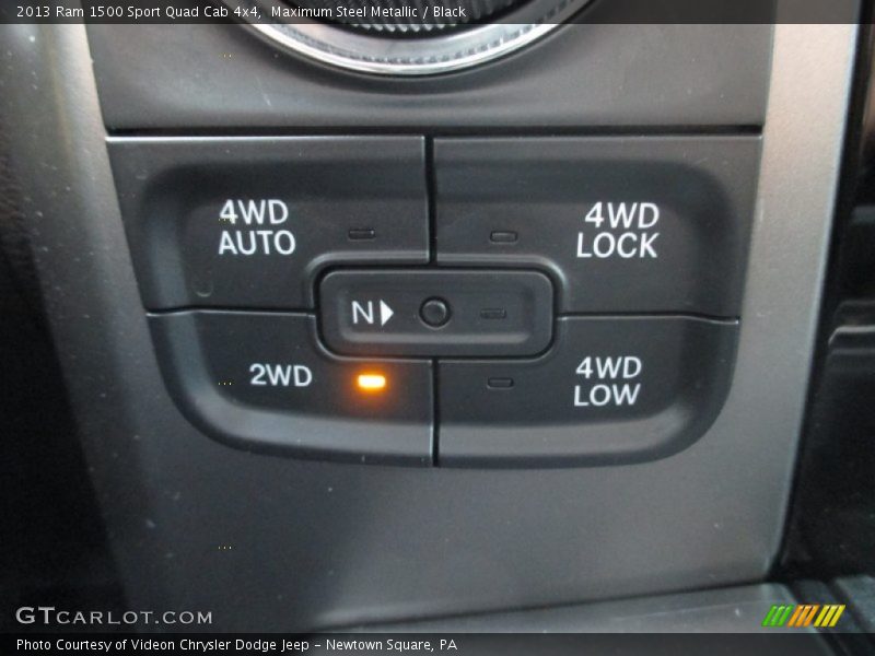 Maximum Steel Metallic / Black 2013 Ram 1500 Sport Quad Cab 4x4