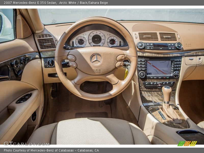 Dashboard of 2007 E 350 Sedan