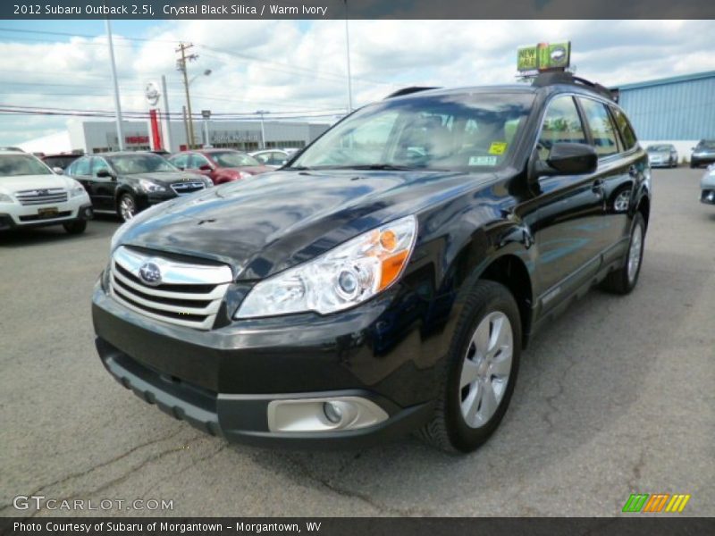Front 3/4 View of 2012 Outback 2.5i