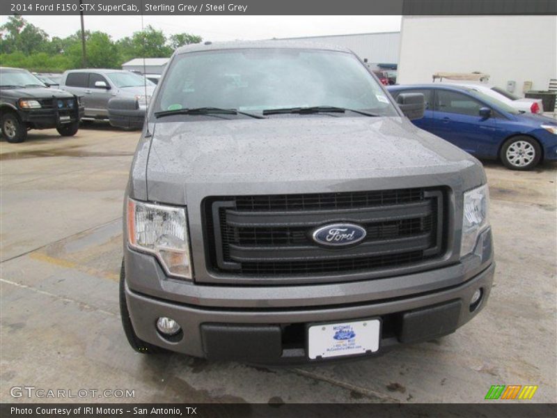 Sterling Grey / Steel Grey 2014 Ford F150 STX SuperCab