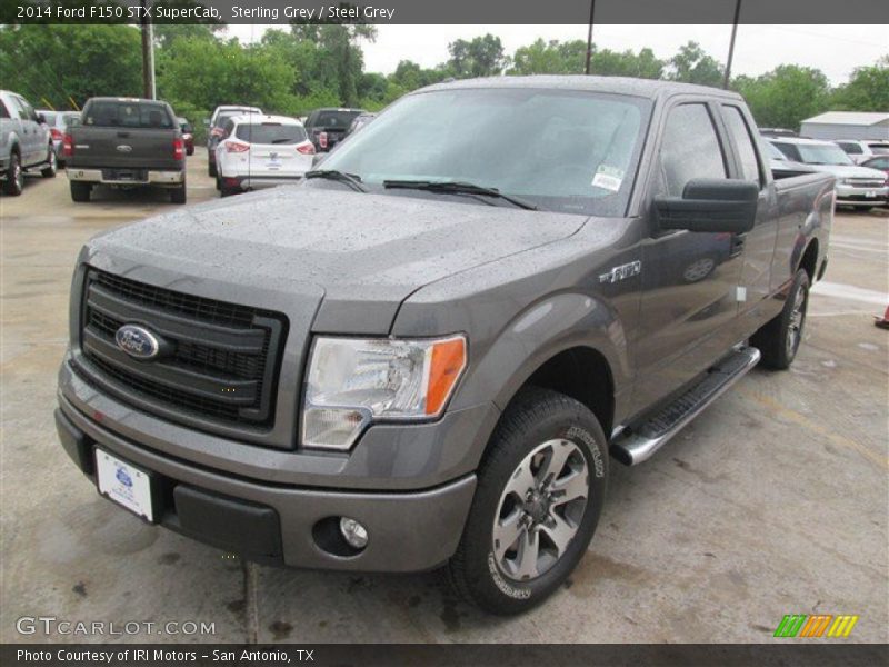 Sterling Grey / Steel Grey 2014 Ford F150 STX SuperCab