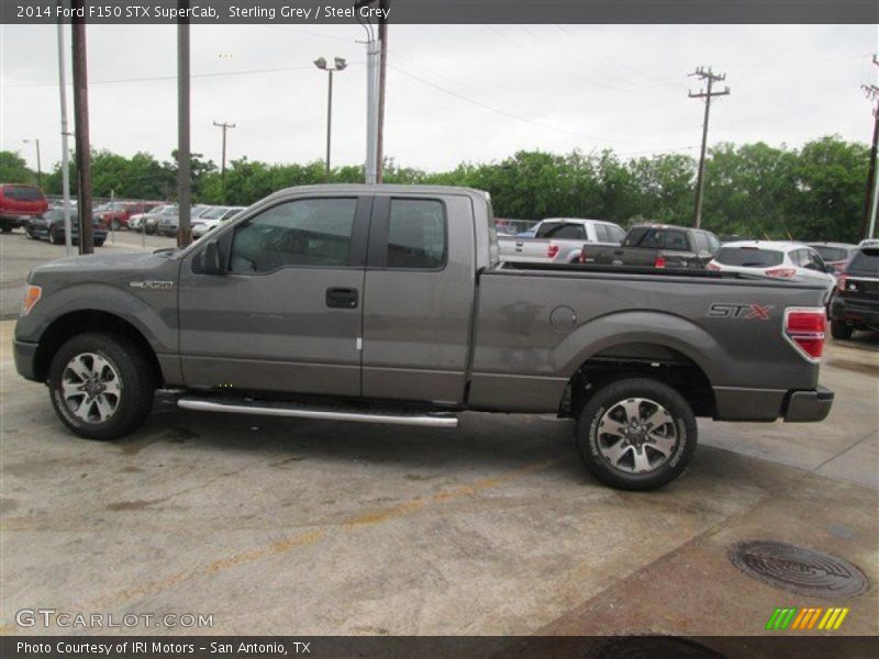 Sterling Grey / Steel Grey 2014 Ford F150 STX SuperCab
