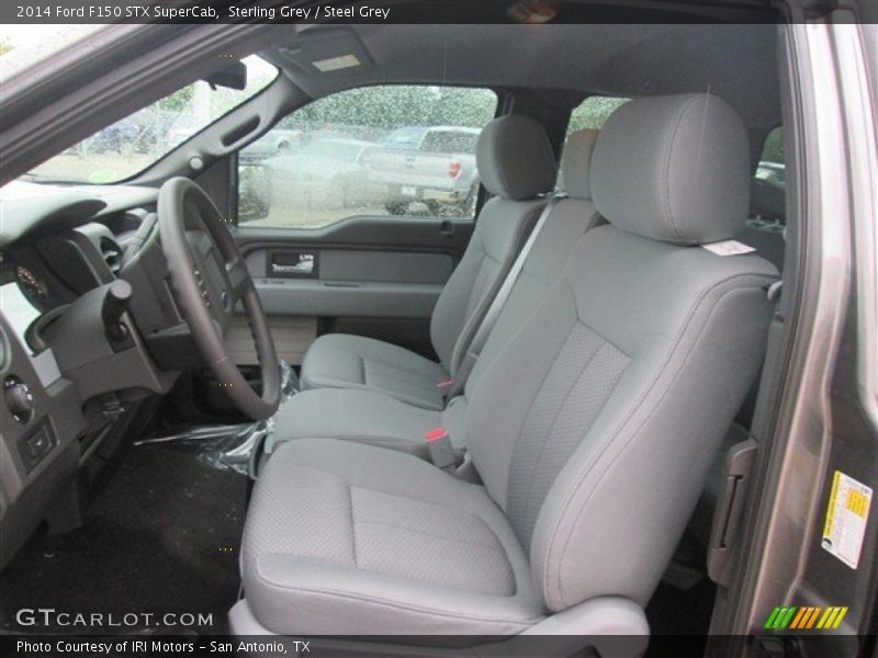Sterling Grey / Steel Grey 2014 Ford F150 STX SuperCab