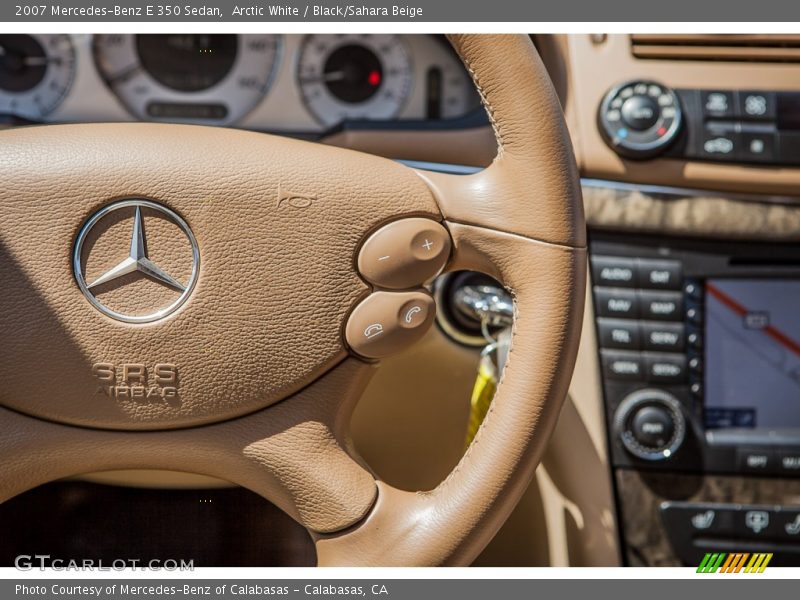 Controls of 2007 E 350 Sedan