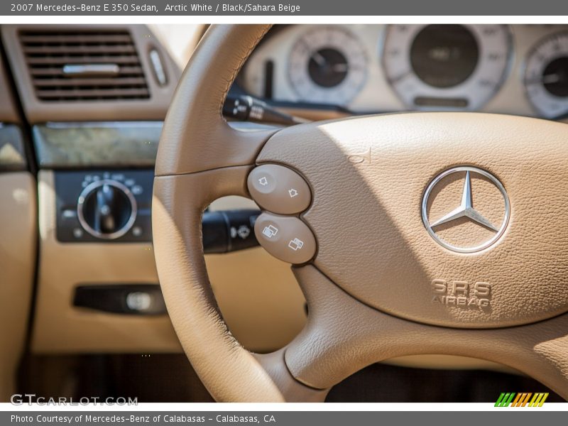 Controls of 2007 E 350 Sedan