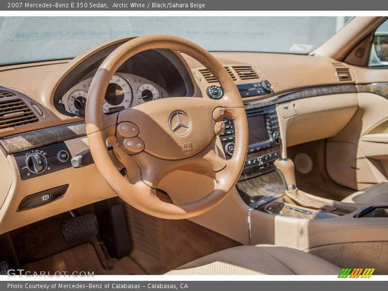 Dashboard of 2007 E 350 Sedan