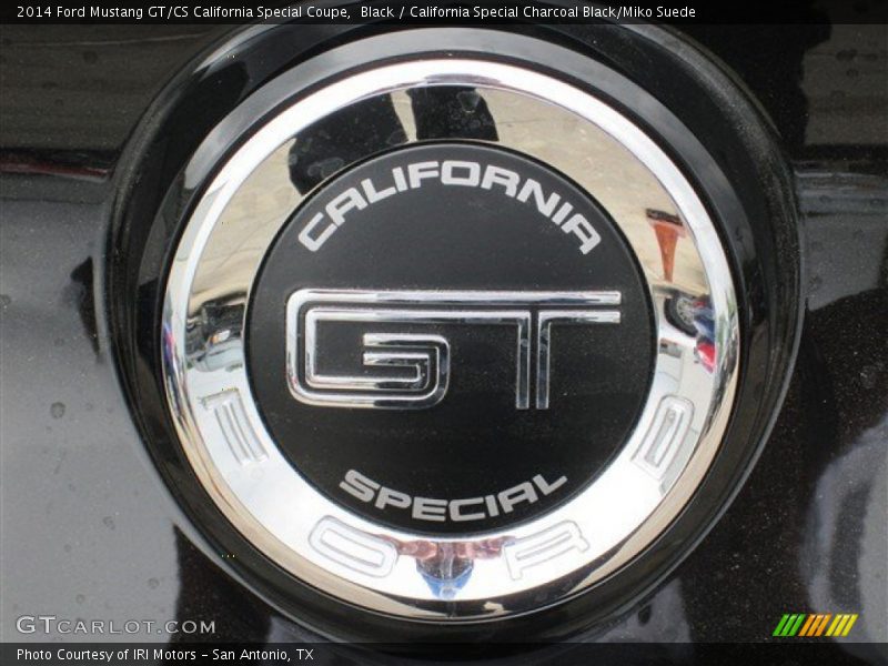 Black / California Special Charcoal Black/Miko Suede 2014 Ford Mustang GT/CS California Special Coupe