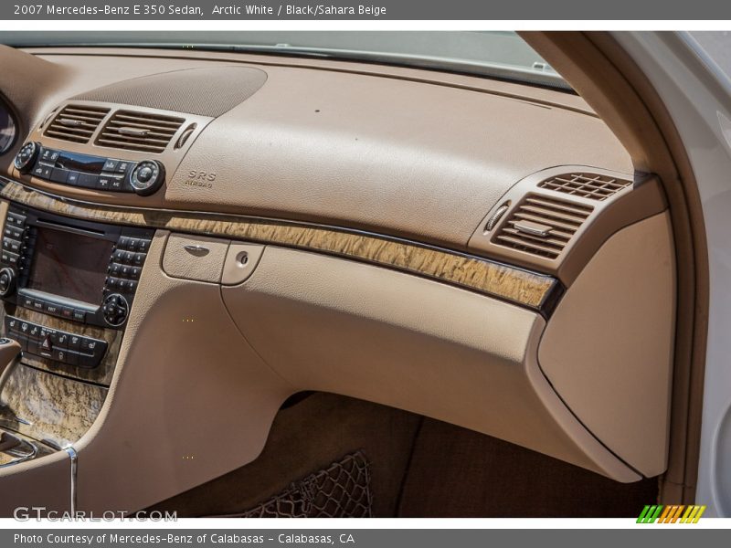 Dashboard of 2007 E 350 Sedan