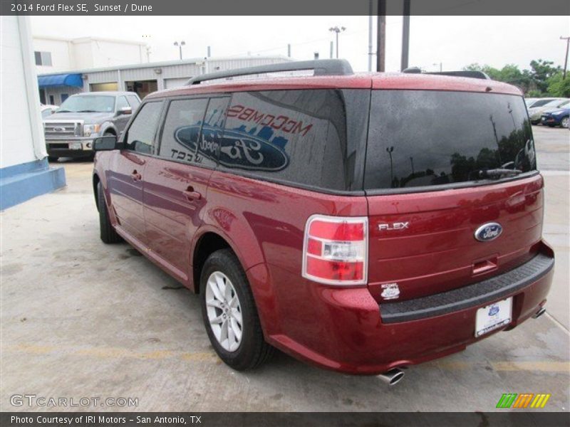 Sunset / Dune 2014 Ford Flex SE